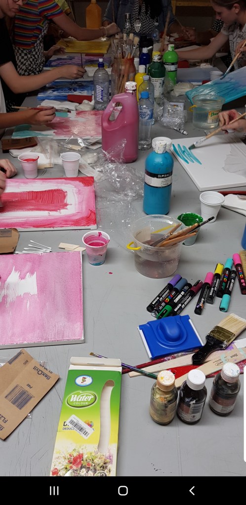 base and glaze layering